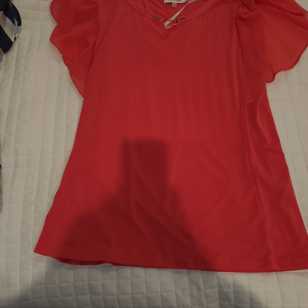 Calvin Klein Coral Blouse